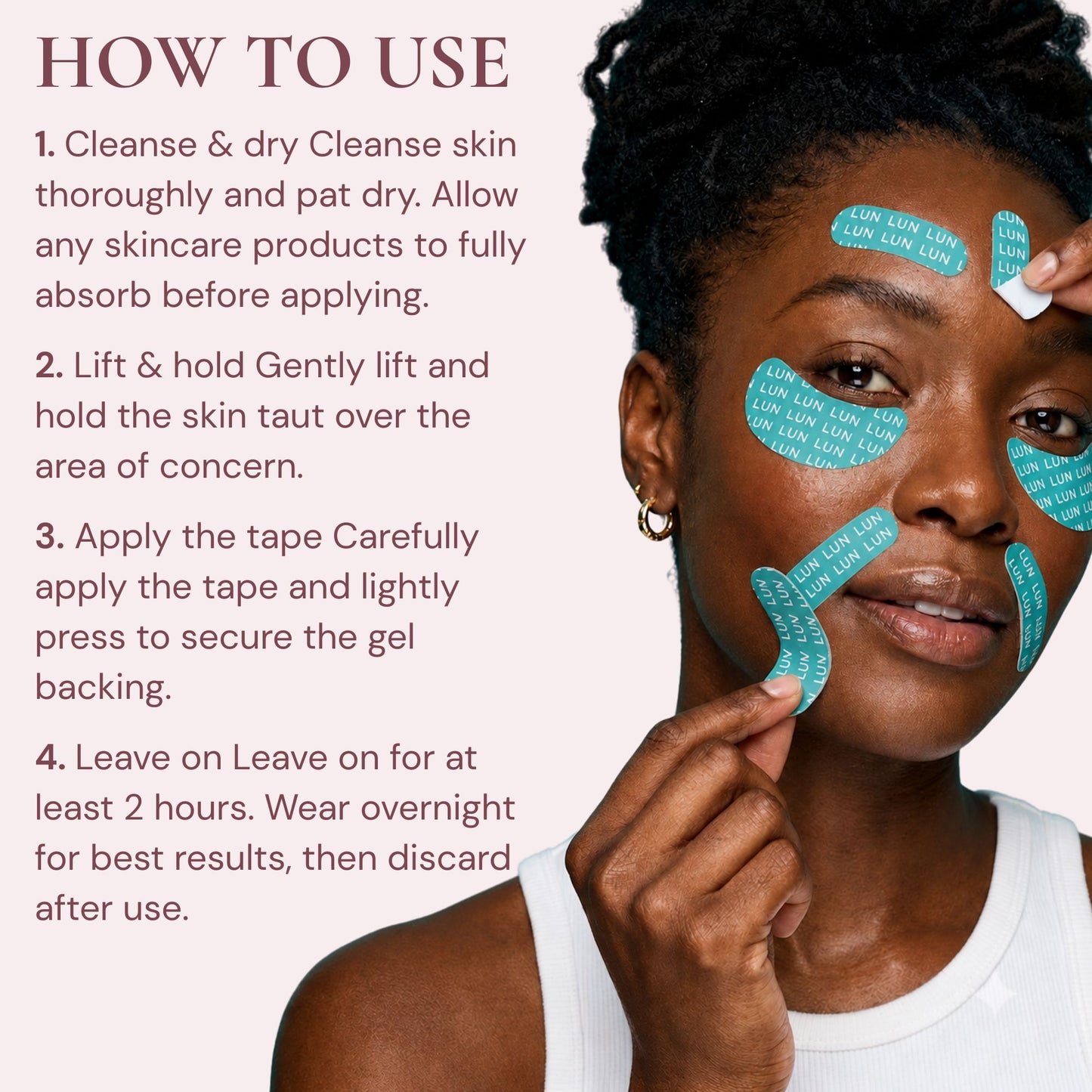 Peptiject™ Peptide-Infused Face & Eye Tape