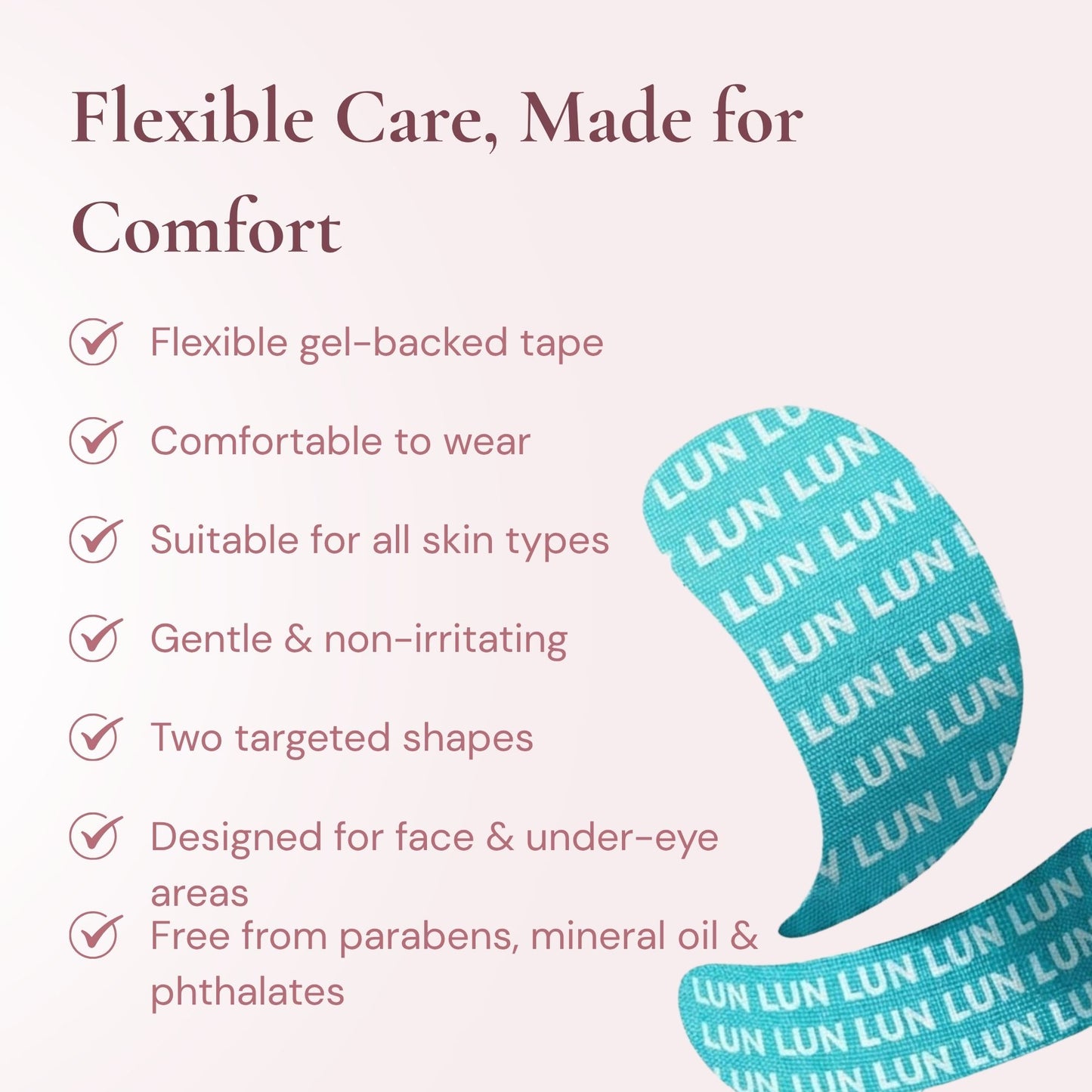 Peptiject™ Peptide-Infused Face & Eye Tape